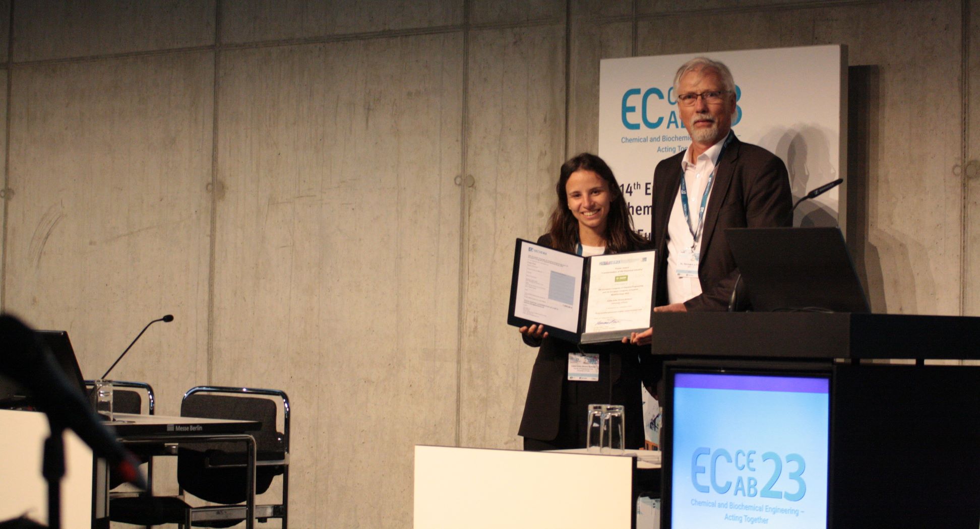 Isabel Barbosa awarded ECCE-ECAB 2023