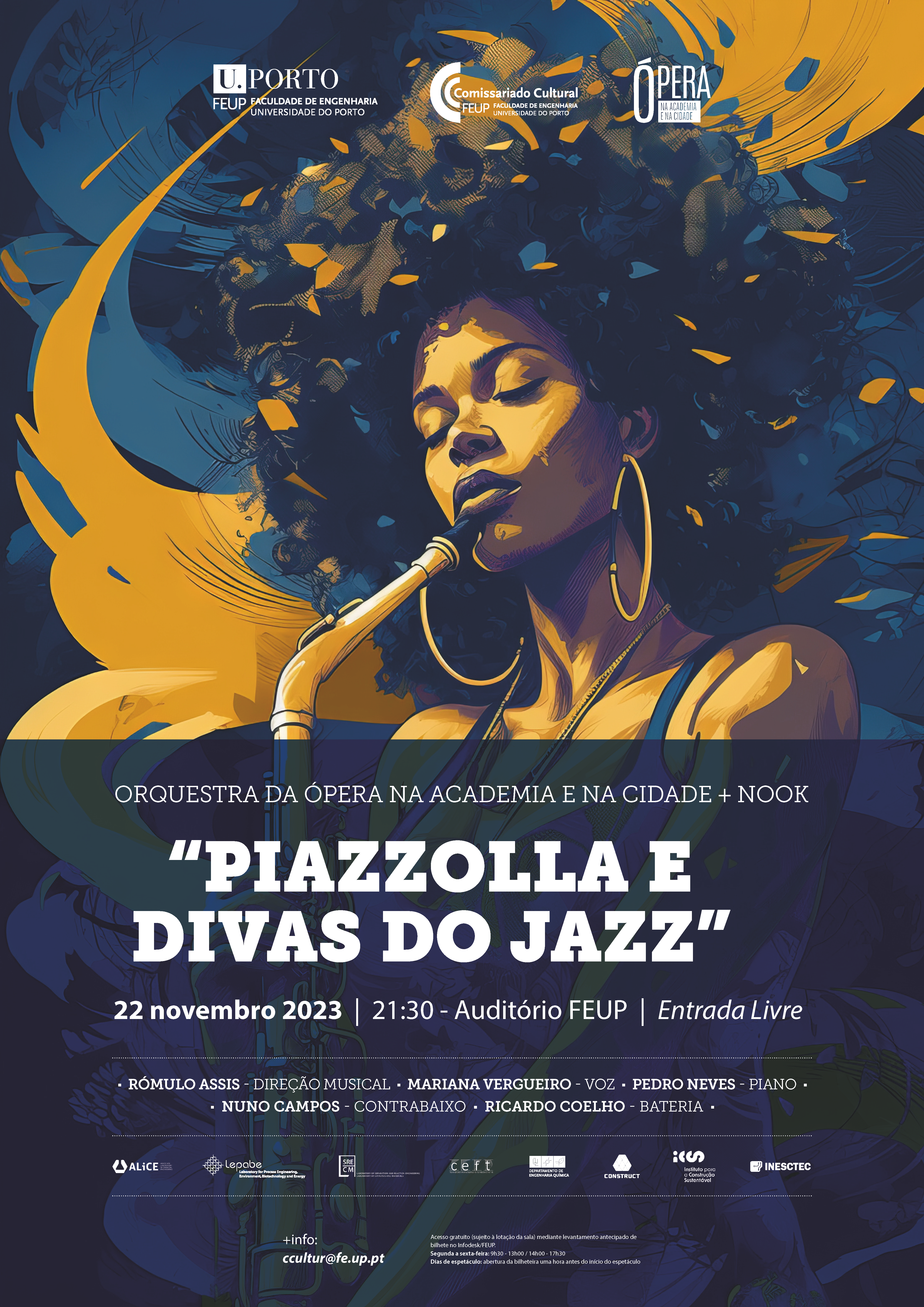 Orquestra da Ópera na Academia e na Cidade + Nook \