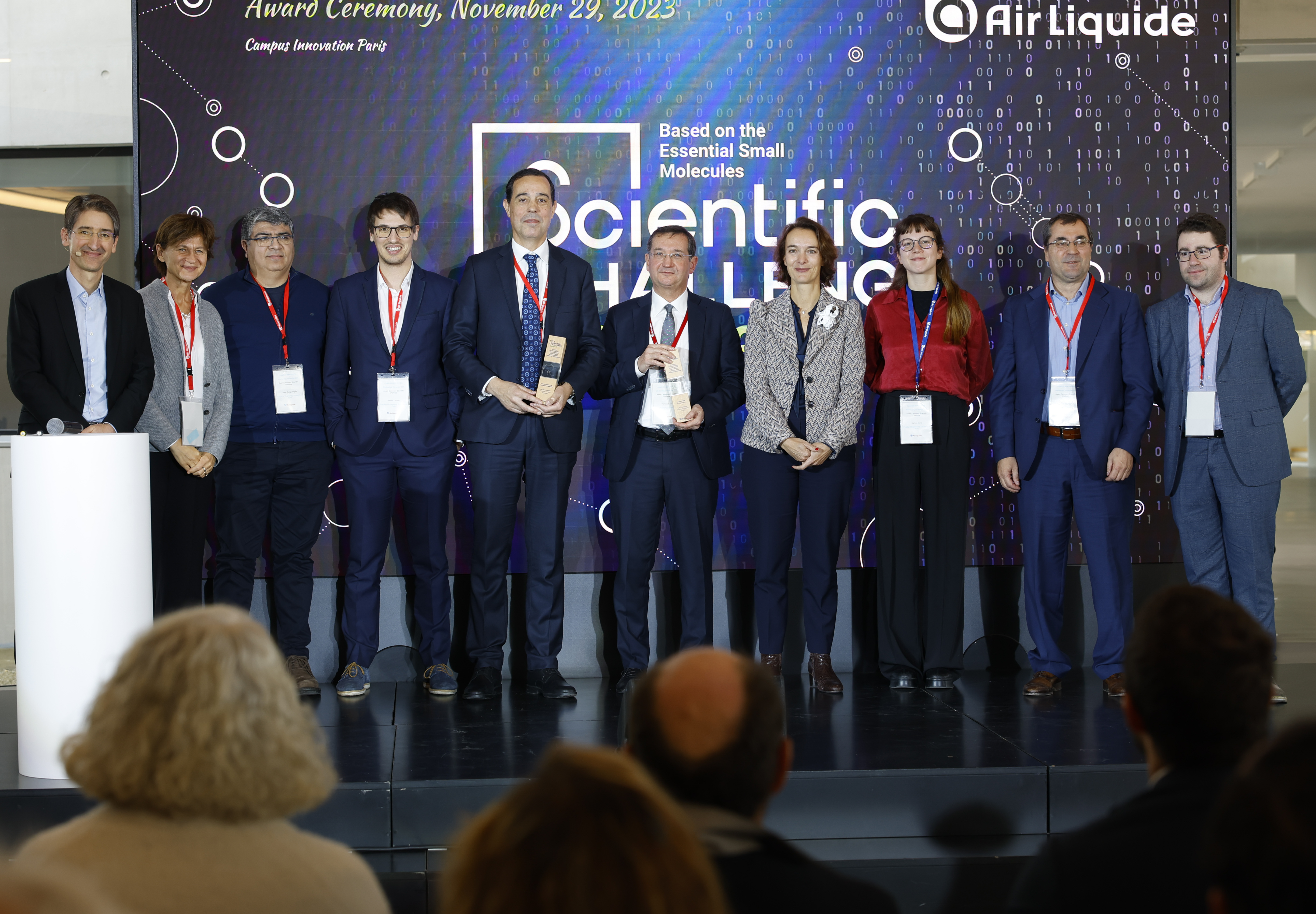 Luís Miguel Madeira awarded by Air Liquide  