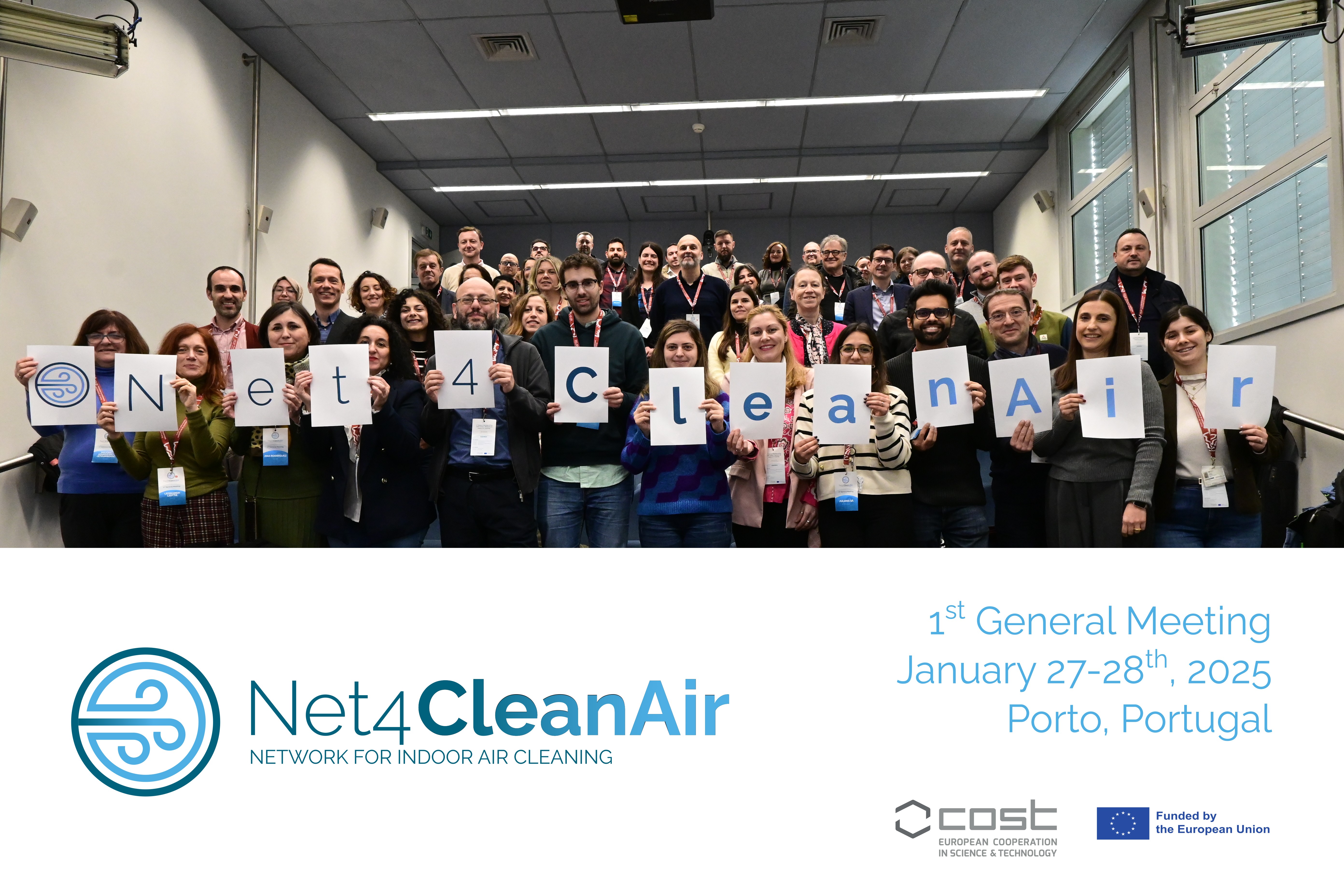 1st Meeting of the COST Action Net4CleanAir